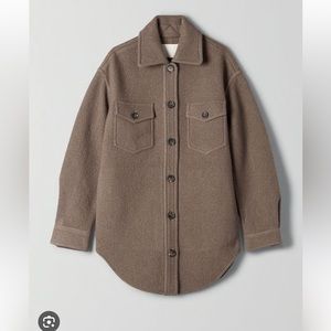 Aritzia Wilfred Ganna jacket in bristle